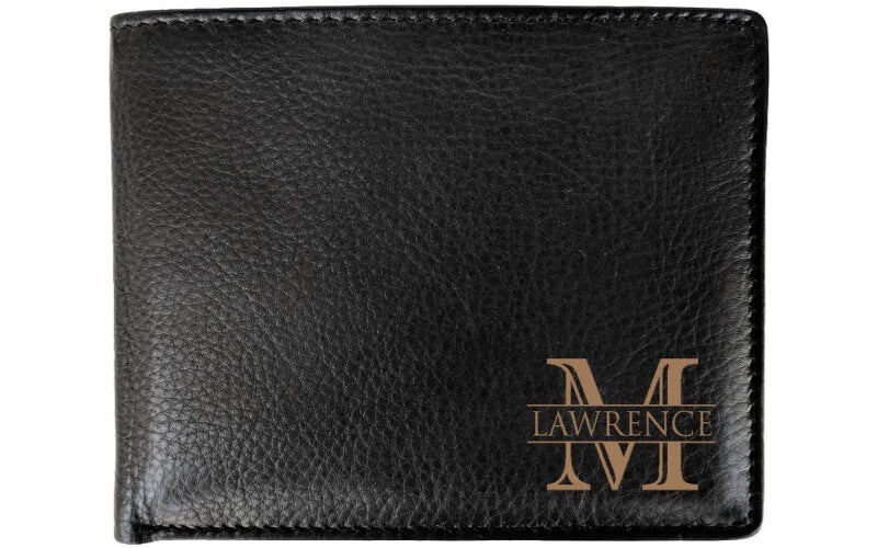 Personalized Leather Wallet