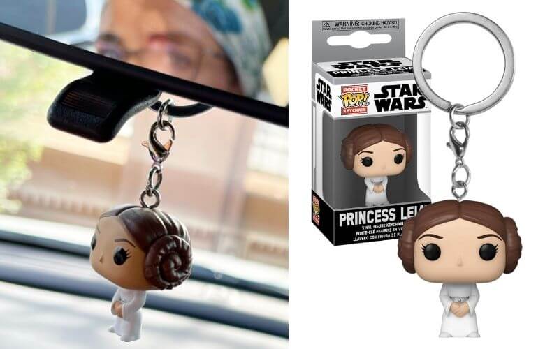 Princess Leia Keychain