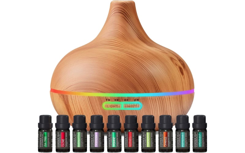 Pure Daily Care Ultimate Aromatherapy Diffuser & Essential Oil Set