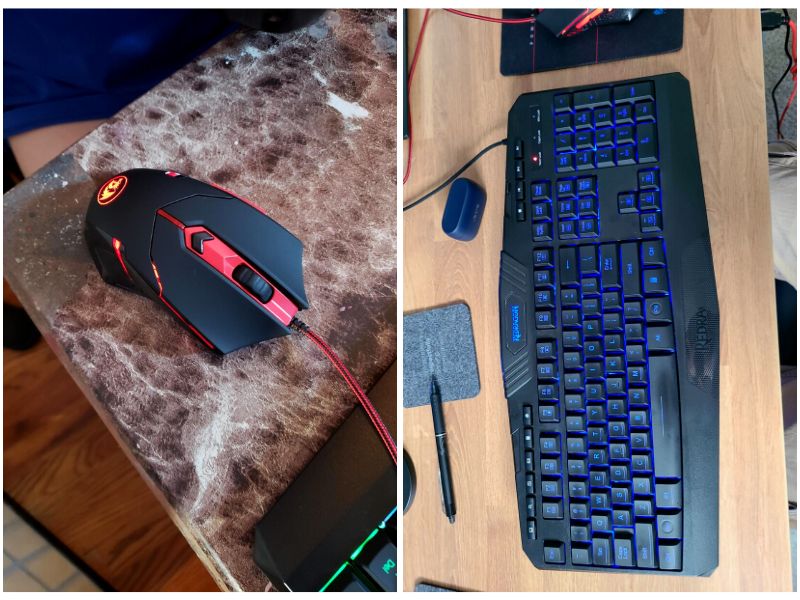 Redragon S101 Wired Gaming Keyboard And Mouse Combo