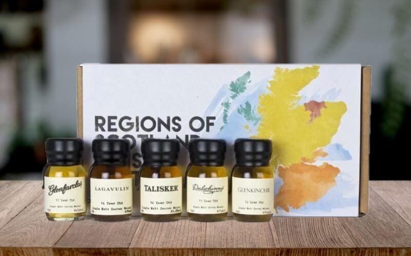 Regions Of Scotland Whisky Tasting Set