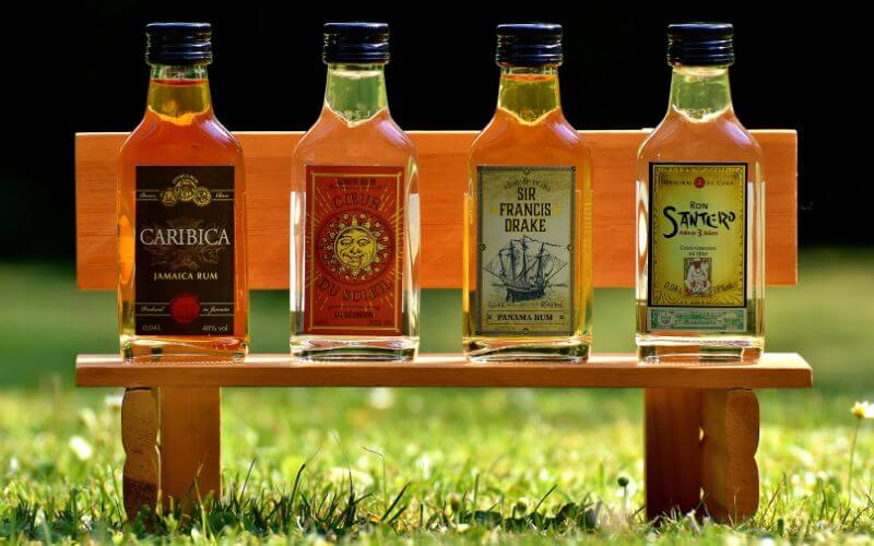 Rum Bottles