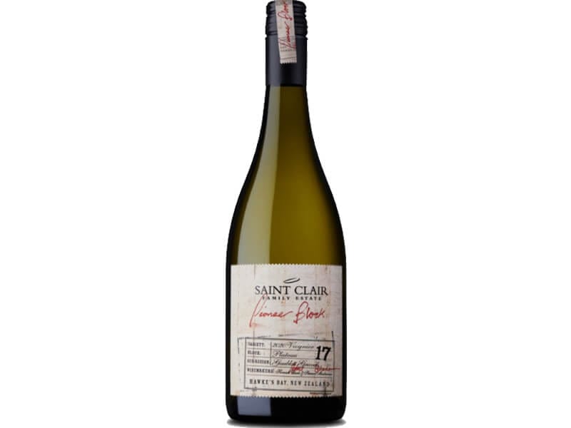 Saint Clair Pioneer Block 17 Plateau Viognier 2020