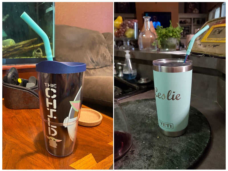 Senneny Stainless Steel Straws with Silicone Flex Tips review