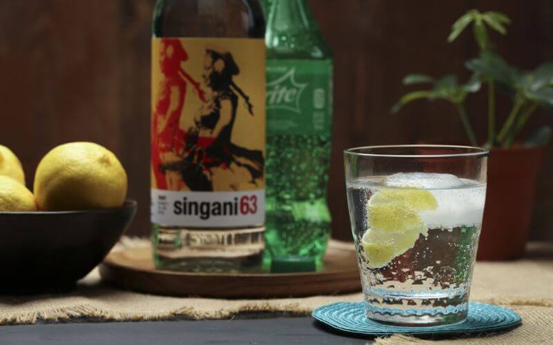 Singani bottle, sprite and a cocktail - Image by Chicago Tribune