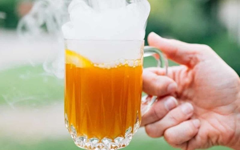 Smoking Halloween Mocktail