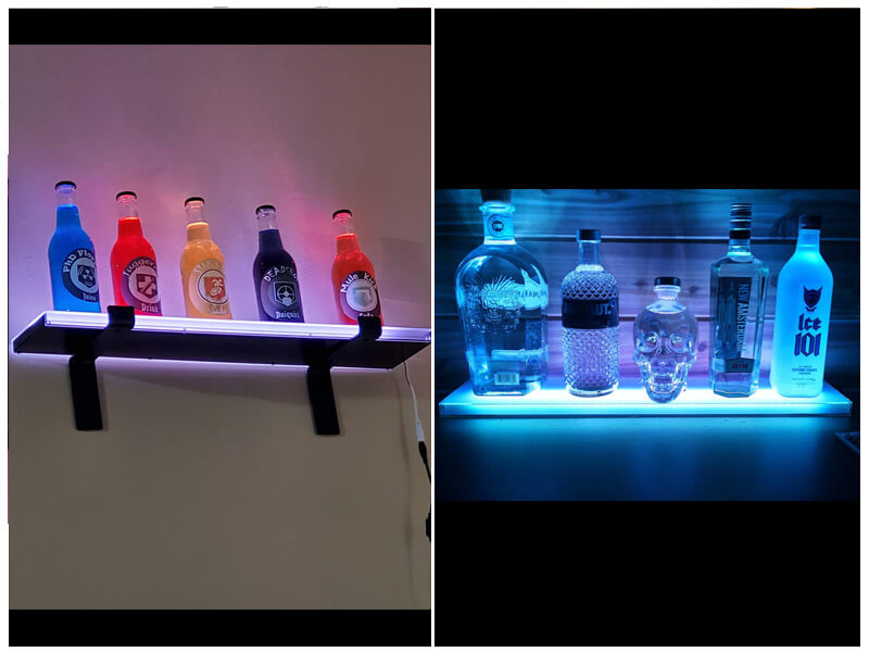 Sparik Enjoy LED Liquor Bottle Display Shelf review