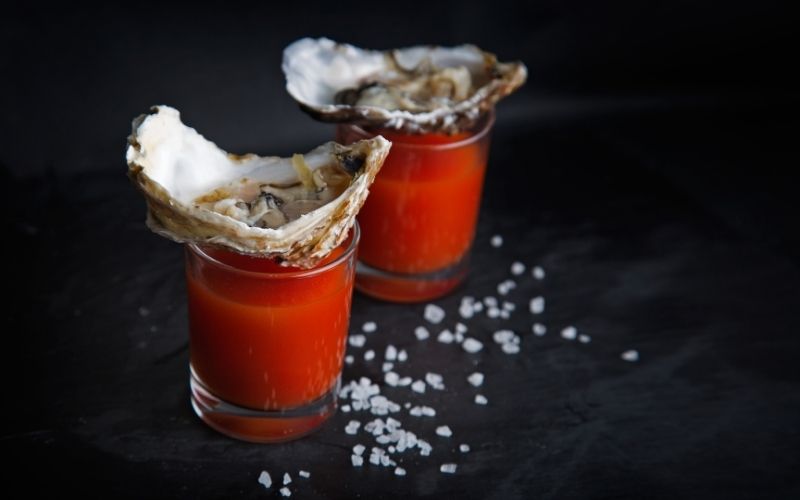 Spicy Oyster Cocktail