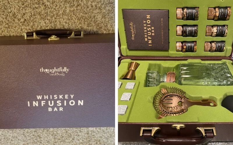 Thoughtfully Cocktails Whiskey Infusion Case Gift Set