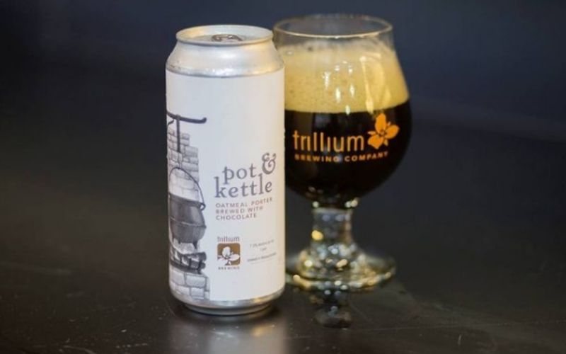 Trillium Pot & Kettle Oatmeal Porter with Cold Brewed Coffee