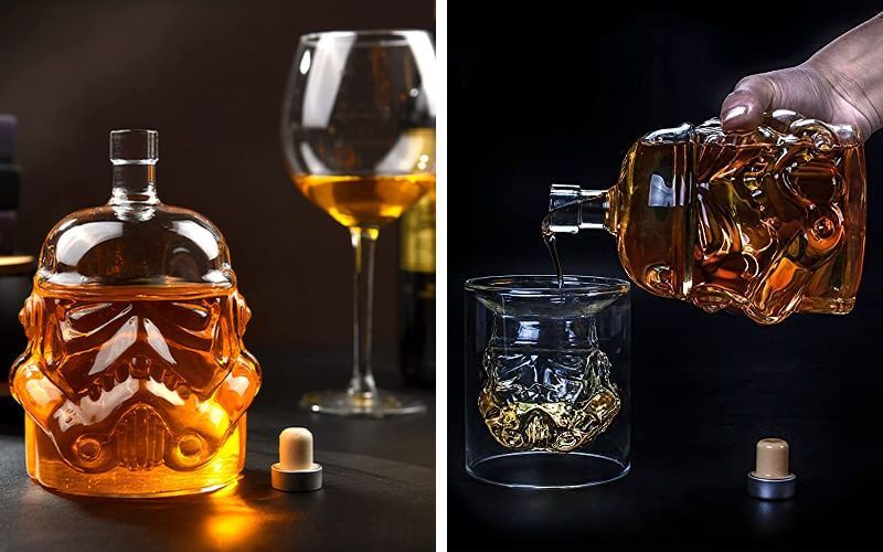 Tyab Star Wars Stormtrooper Whiskey Decanter Set