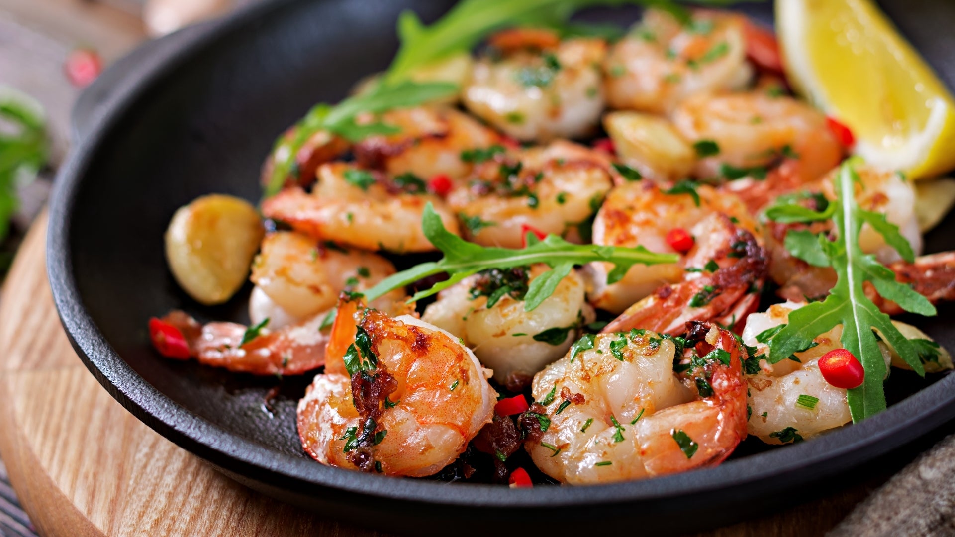 Lemon Garlic Butter Shrimp