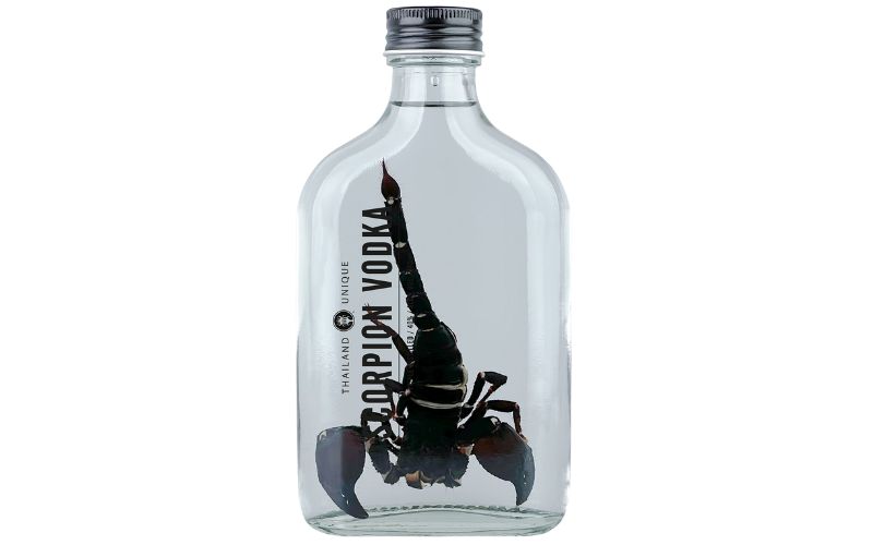 Thailand Unique Scorpion Vodka 