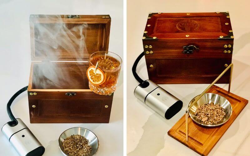 VELEP Cocktail Smoker Box and Gun