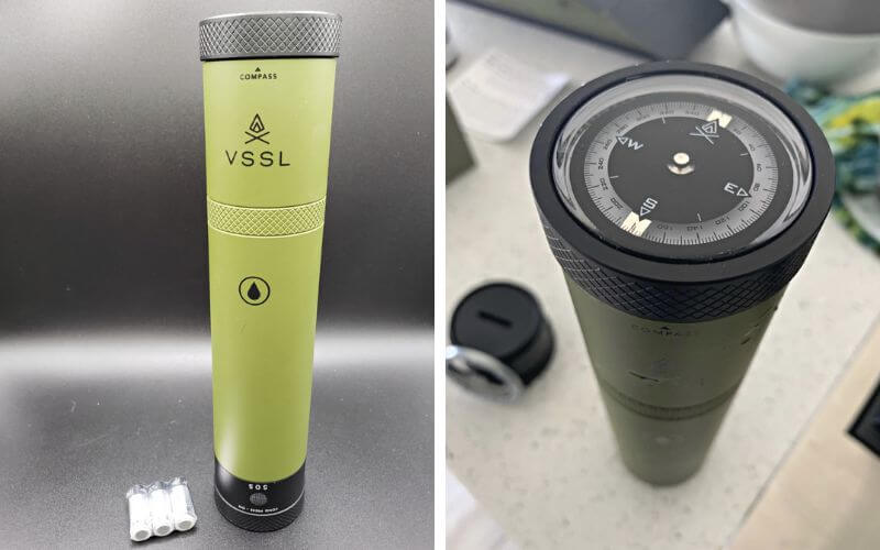 VSSL Glass Infused Adventure Flask