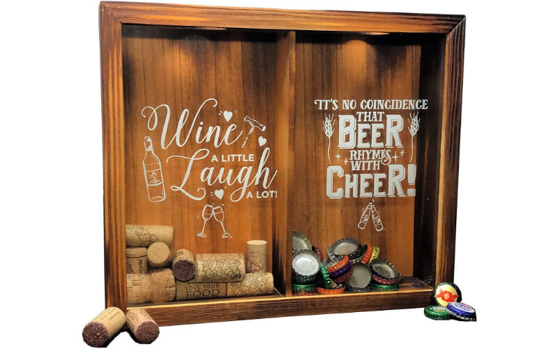  Vine Country Wine Cork &amp; Beer Cap Holder