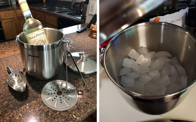WENEGG Ice Bucket with Accessories