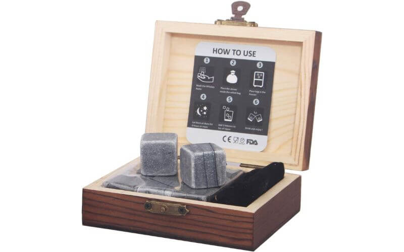 Whiskey Stones Gift Set (9-Pack)