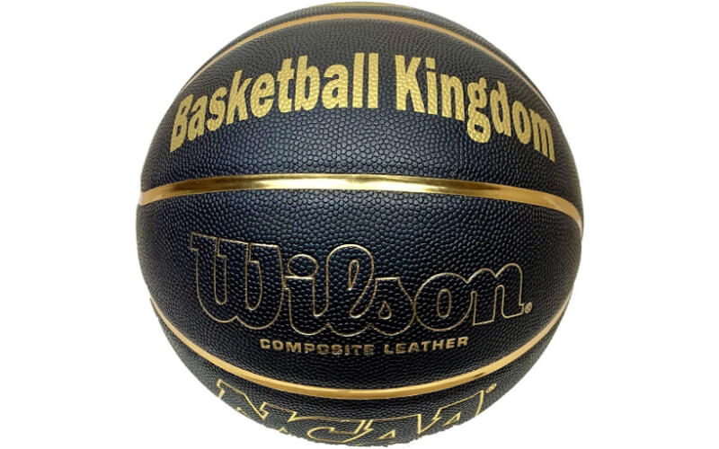 Wilson Personalized NCAA Black and Gold Basketball