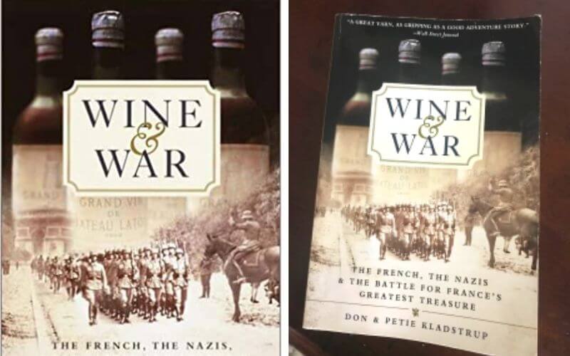 Wine and War Book - Image from Side Hustle Wino