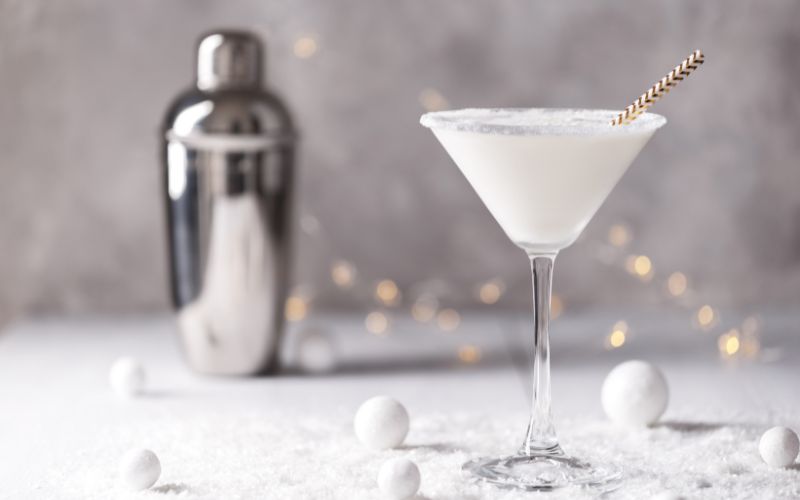 Winter Milky Cocktail