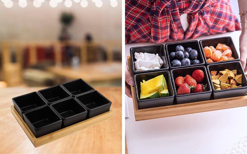 Youeon Divided Serving Tray 