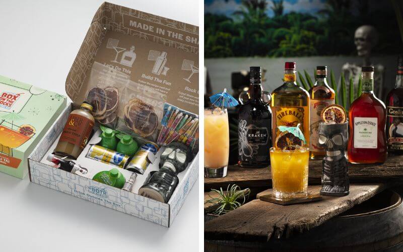 Box on the Rocks Mai Tai / Zombie Cocktail Kit