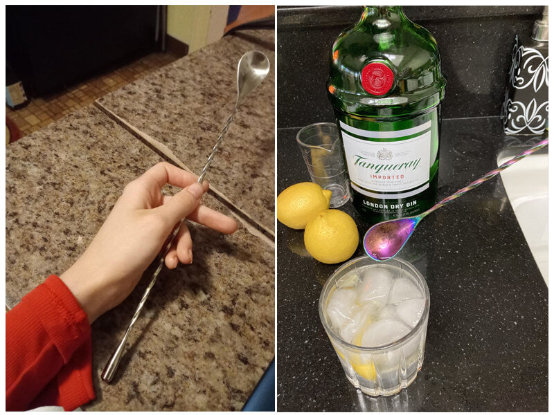 Zulay Kitchen Rainbow Cocktail Spoon review