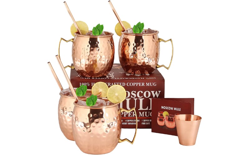 A29 Moscow Mule Copper Mugs