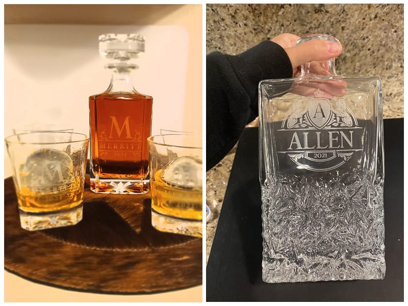 Amazing Items Personalized Whiskey Decanter Set with Box review