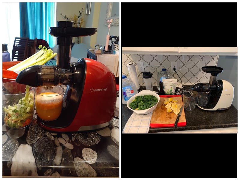 AMZCHEF Slow Masticating Juicer Extractor review