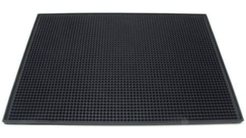 Bar Mat in black color