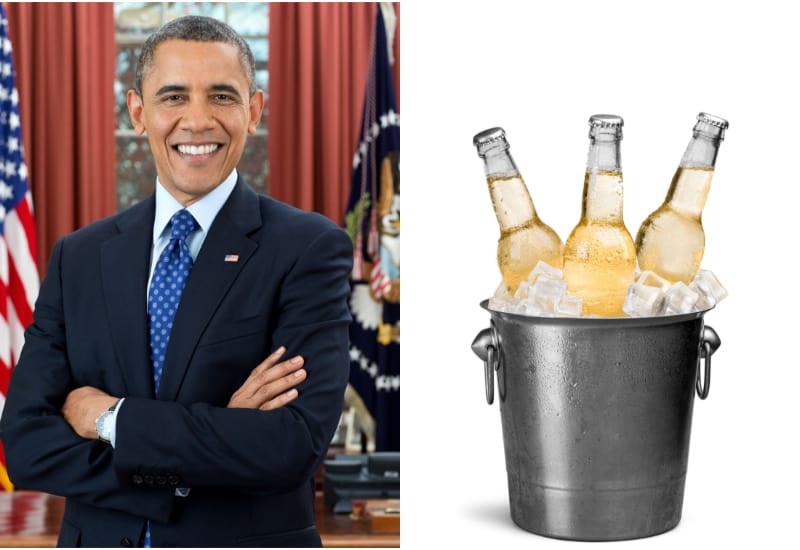 Barack Obama and Beer