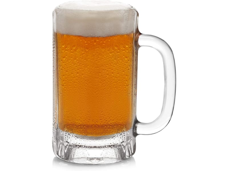 Beer mug with beer