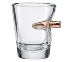 BenShot Shot Glass with Real Bullet