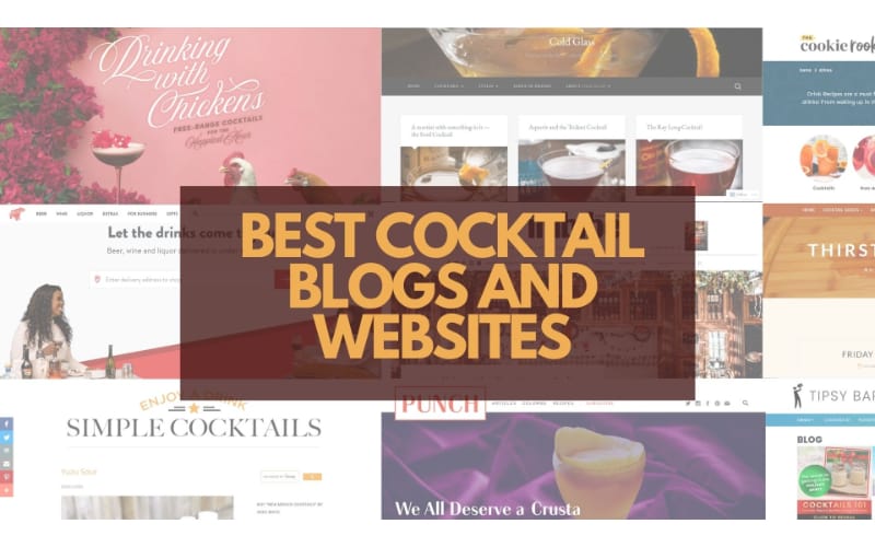 Best Cocktail Blogs and Websites
