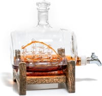 Bourbon Barrel Liquor Decanter