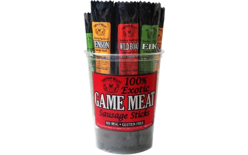 Buffalo Bills 100% Exotic Game Meat Sausage Sticks