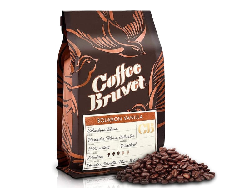 Coffee Bruvet Organic Bourbon Infused Coffee
