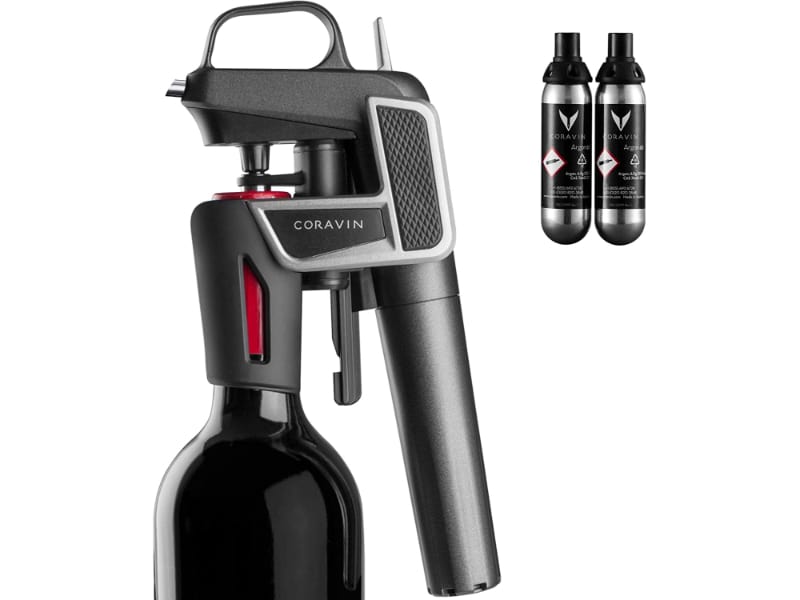 Coravin model two with two argon capsules