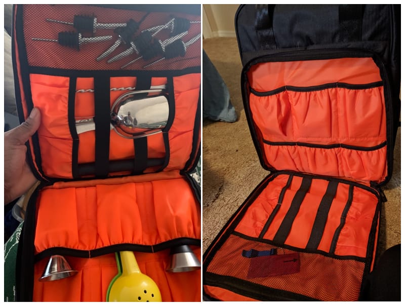CURMIO Bartender Travel Backpack