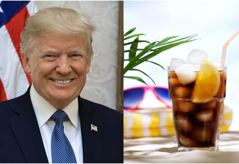 Donald Trump and Diet Cola