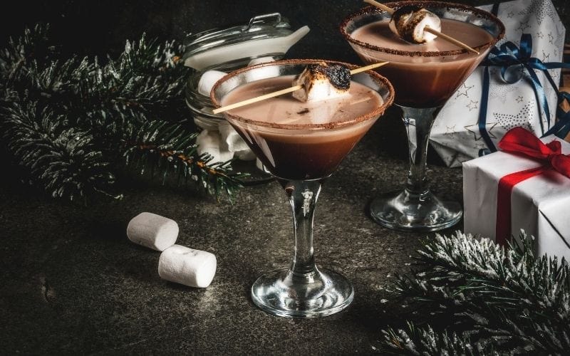Chocolate S’Mores Martini