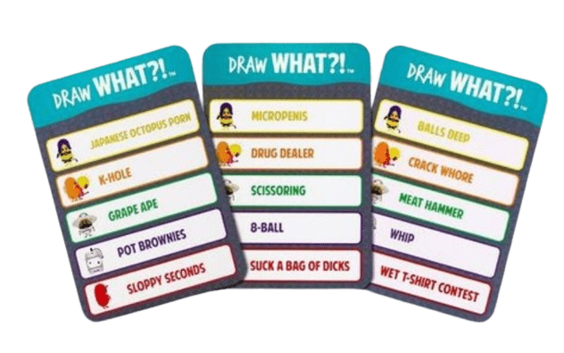 Draw What example cards - Image by Pinterest