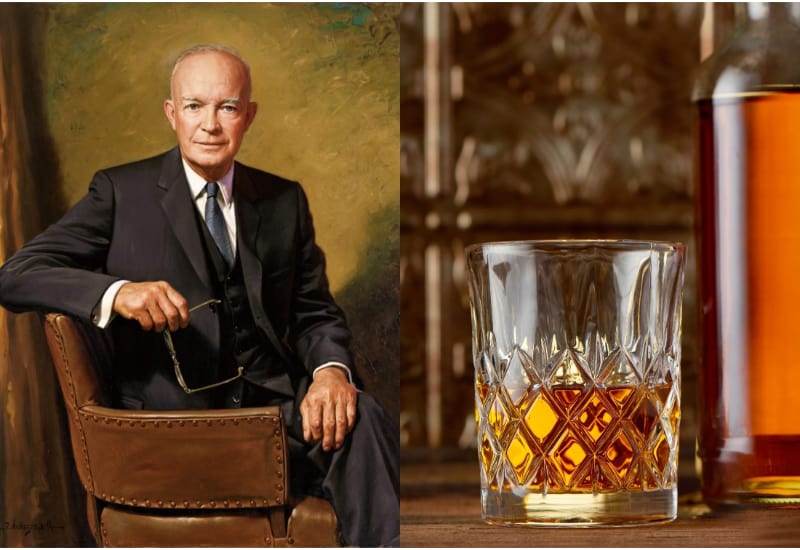 Dwight Eisenhower and Scotch