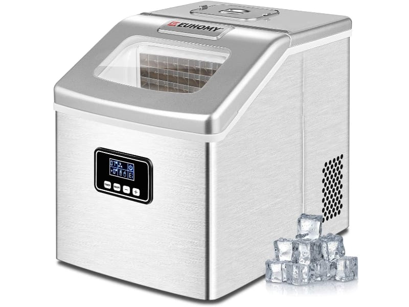 Euhomy 40Lbs or 24H Portable Ice Cube Maker