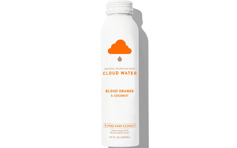 A can of Cloud Water Blood Orange And Coconut