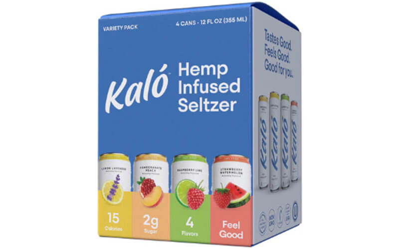 Bundle pack of Kalo Hemp Infused Seltzer