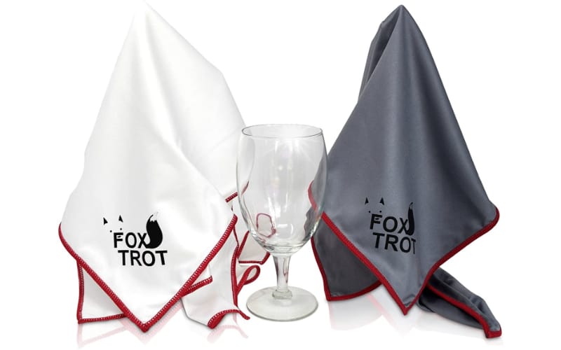 Foxtrot Wine Glass Polishing Cloths