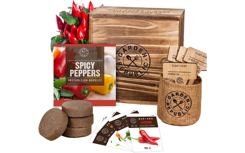 Garden Republic Pepper Seed Starter Kit